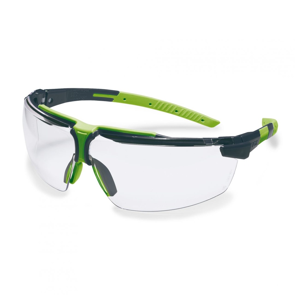 uvex I3 grey/lime frame safety specs | FTS Safety